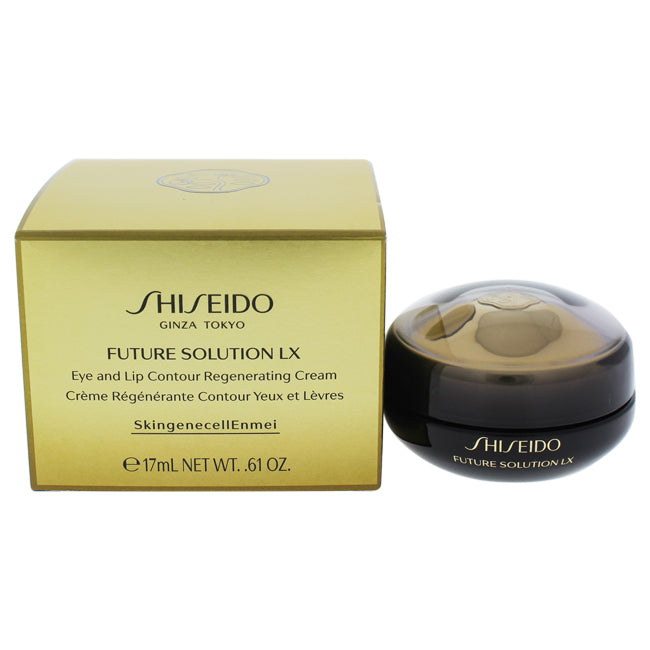 Future Solution LX Augen- und Lippenkontur-Regenerierungscreme von Shiseido für Unisex - 0,61 oz Creme
