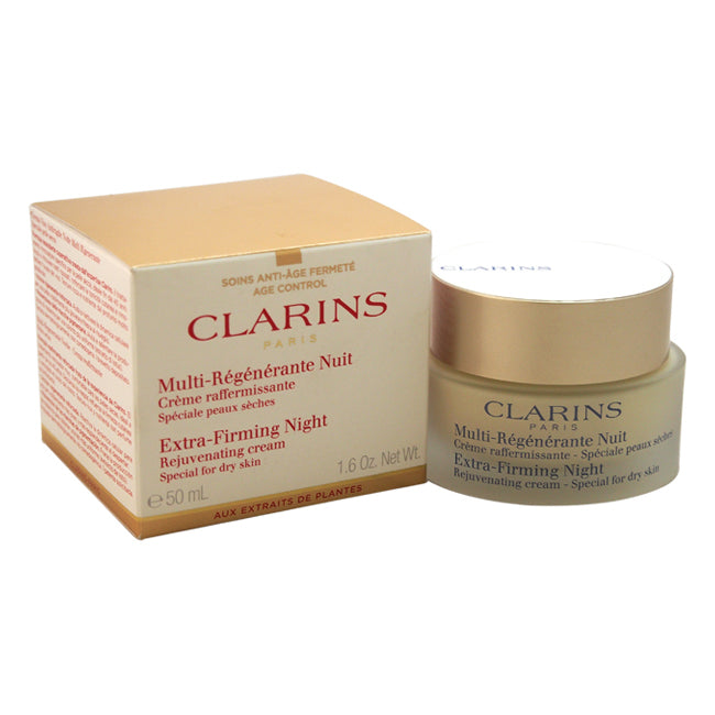 Extra straffende Nachtcreme – Trockene Haut von Clarins für Unisex – 1,7 oz straffende Creme