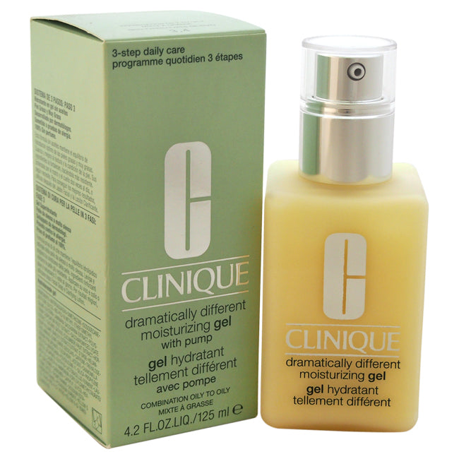 Dramatically Different Feuchtigkeitsgel – Mischhaut und fettige Haut von Clinique für Unisex – 4,2 oz Gel