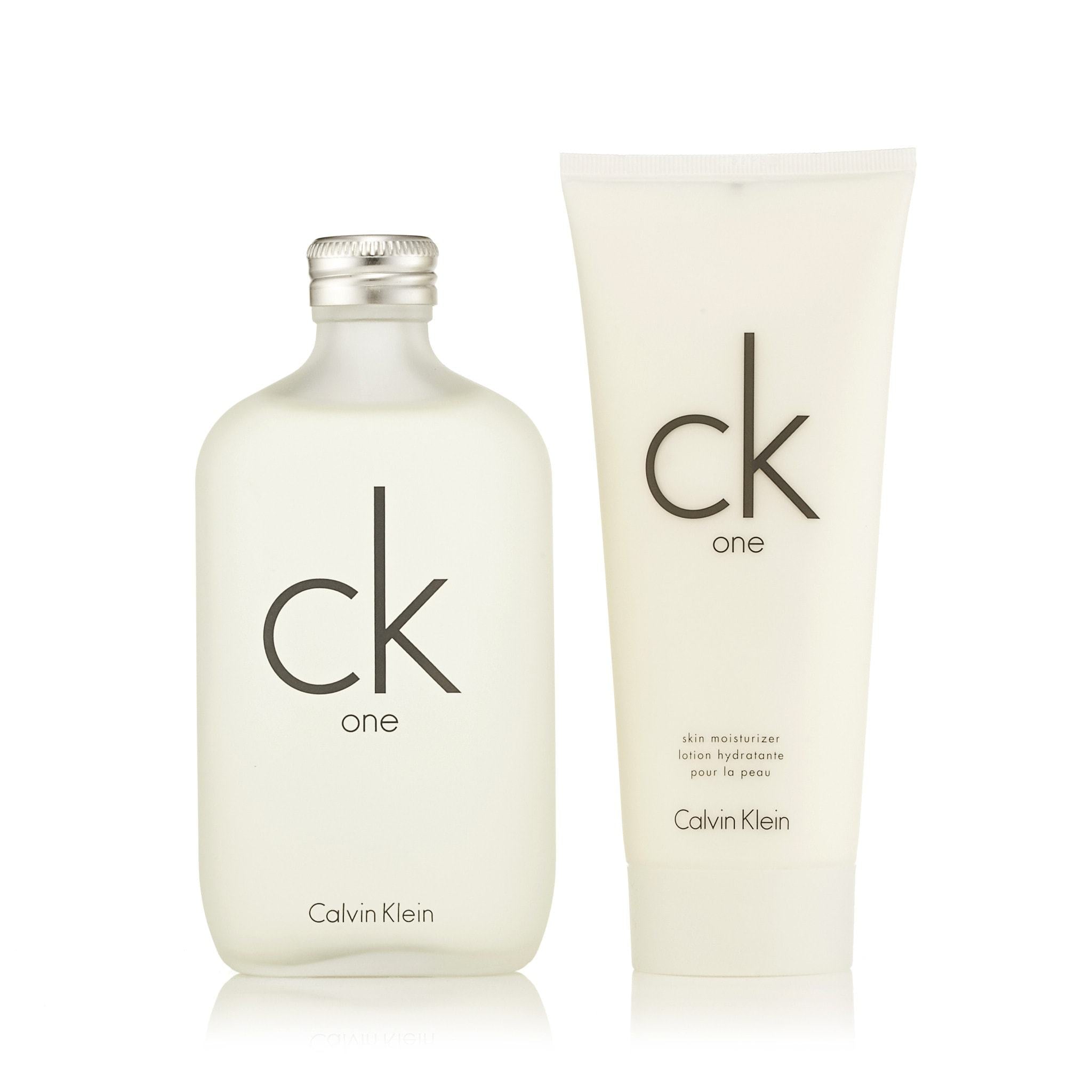 CK One Geschenkset EDT und Hautfeuchtigkeitscreme für Frauen und Männer von Calvin Klein