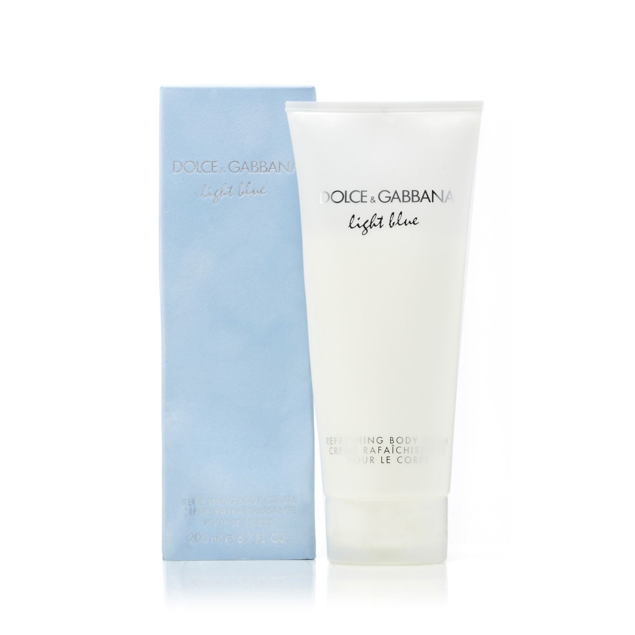 Hellblaue Körpercreme für Damen von D&G