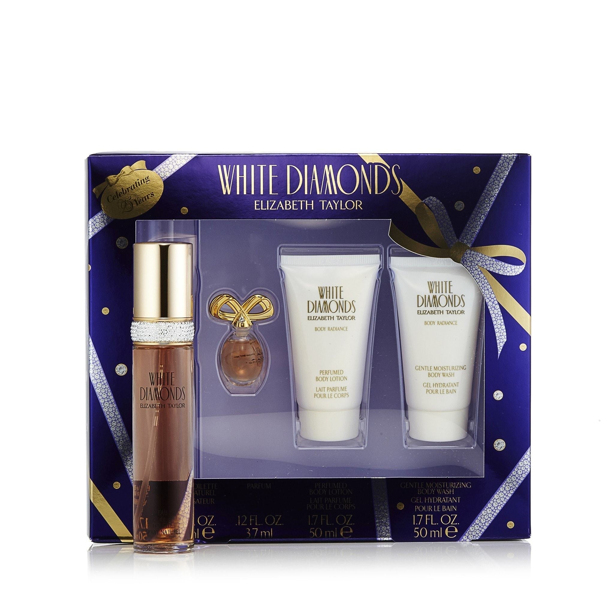 Weiße Diamanten-Set für Damen von Elizabeth Taylor