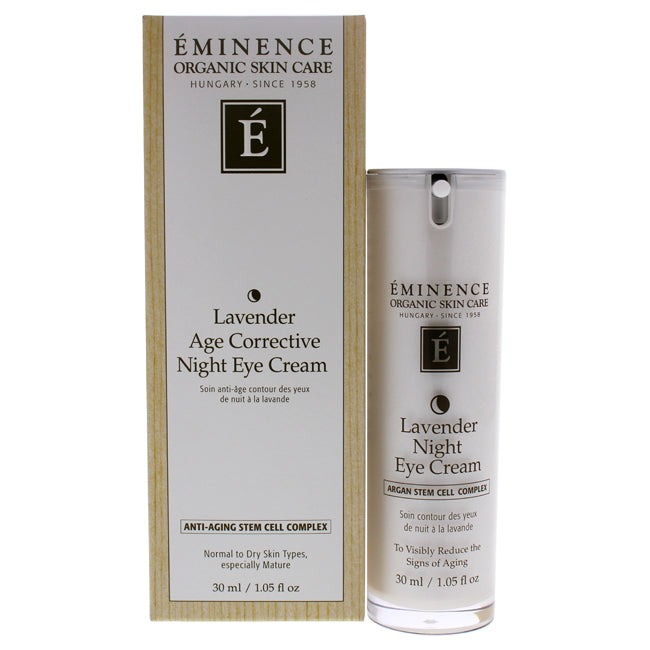 Lavender Age Corrective Night Eye Cream von Eminence für Unisex - 1,05 oz Creme