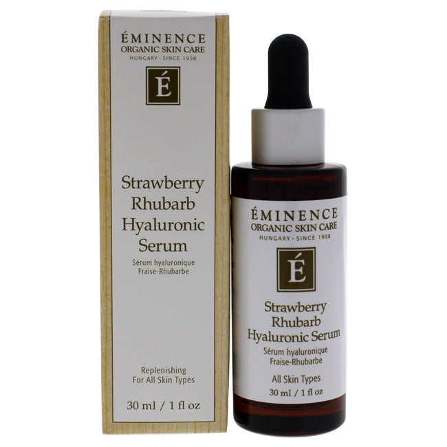 Erdbeer-Rhabarber-Hyaluron-Serum von Eminence für Unisex - 1 oz Serum