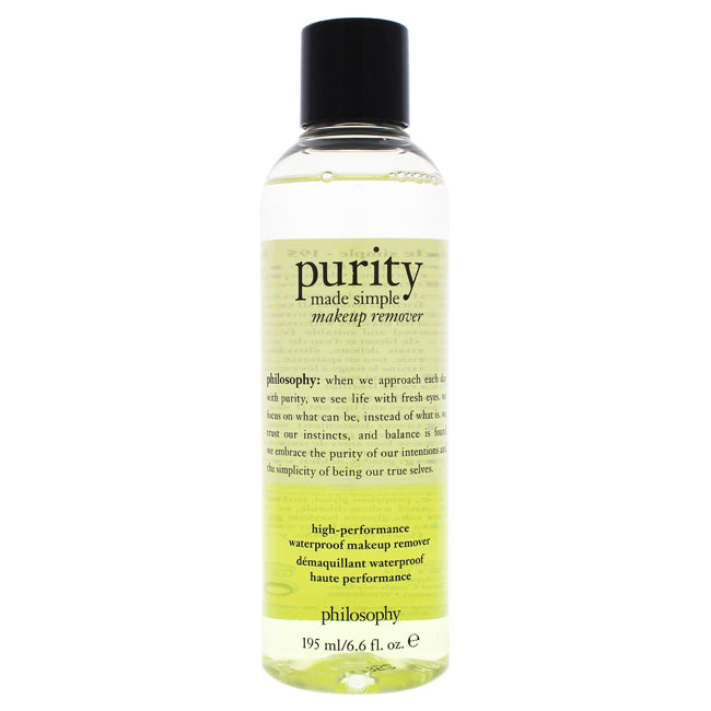 Purity Made Simple Make-up-Entferner High-Performance Waterproof von Philosophy für Damen – 6,7 oz Make-up-Entferner