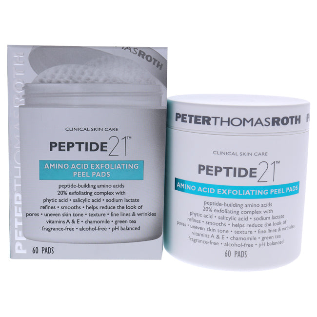 Peptide 21 Amino Acid Exfoliating Peel Pads von Peter Thomas Roth für Unisex - 60 Pads