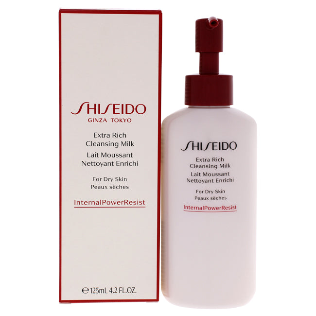 Extra reichhaltige Reinigungsmilch von Shiseido für Damen – 4,2 oz Reiniger