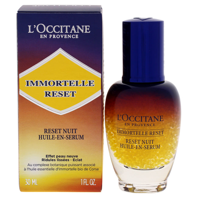 Immortelle Reset Overnight Reset Oil-In Serum von LOccitane für Damen - 1 oz Serum