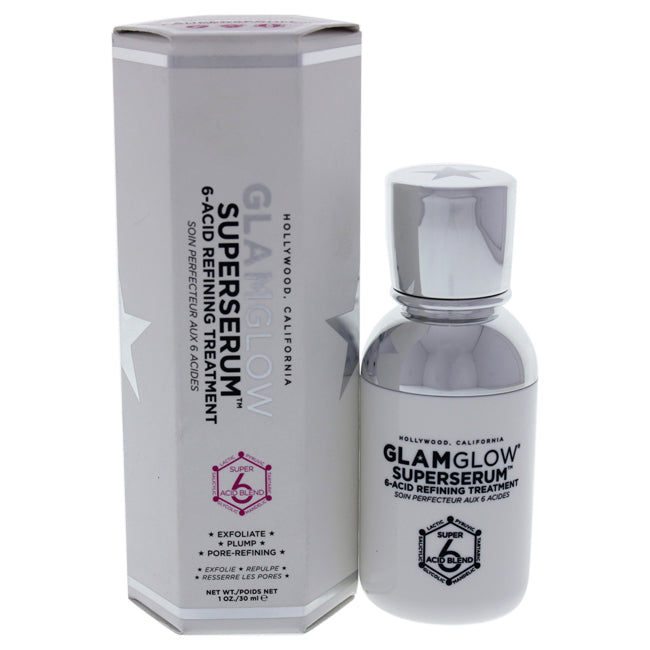 Superserum 6-Acid Refining Treatment von Glamglow für Unisex - 1 oz Behandlung