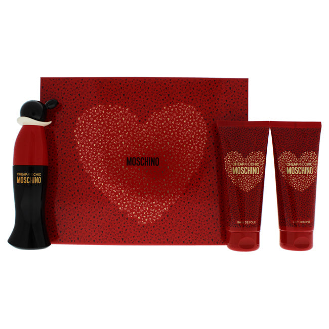 Cheap And Chic von Moschino für Damen - 3-teiliges Geschenkset