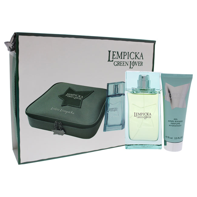 Green Lover von Lolita Lempicka für Herren - 3-teiliges Geschenkset