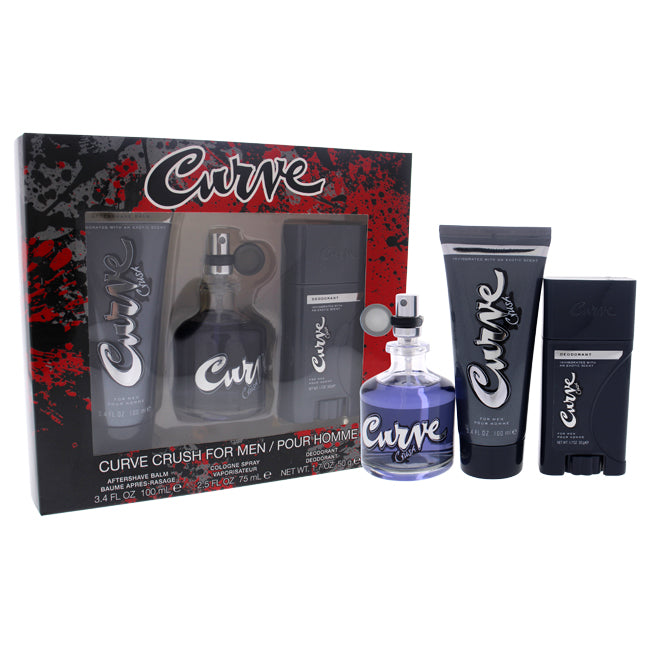 Curve Crush von Liz Claiborne für Männer - 3-teiliges Geschenkset