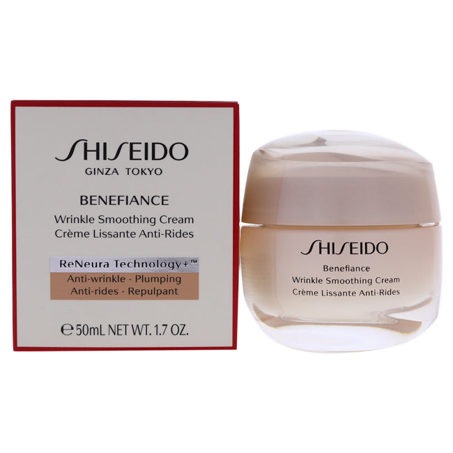 Benefiance Wrinkle Smoothing Cream von Shiseido für Unisex - 1,7 oz Creme