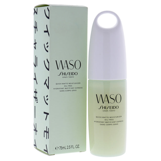 Waso Quick Matte Moisturizer Ölfrei von Shiseido für Damen - 2,5 oz Feuchtigkeitscreme