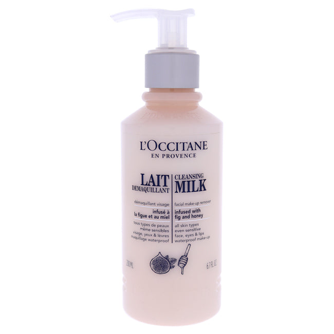 Reinigungsmilch zum Gesichts-Make-up-Entfernen von LOccitane für Unisex - 6,7 oz Reiniger