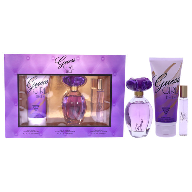 Guess Girl Belle von Guess für Damen – 3-teiliges Geschenk