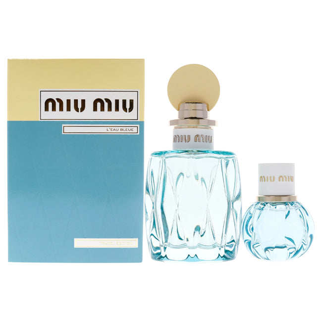 Leau Bleue von Miu Miu für Damen - 2-teiliges Geschenkset