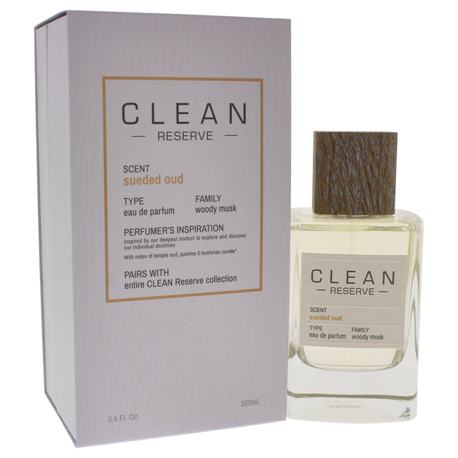 Reserve Sueded Oud von Clean für Unisex - EDP-Spray