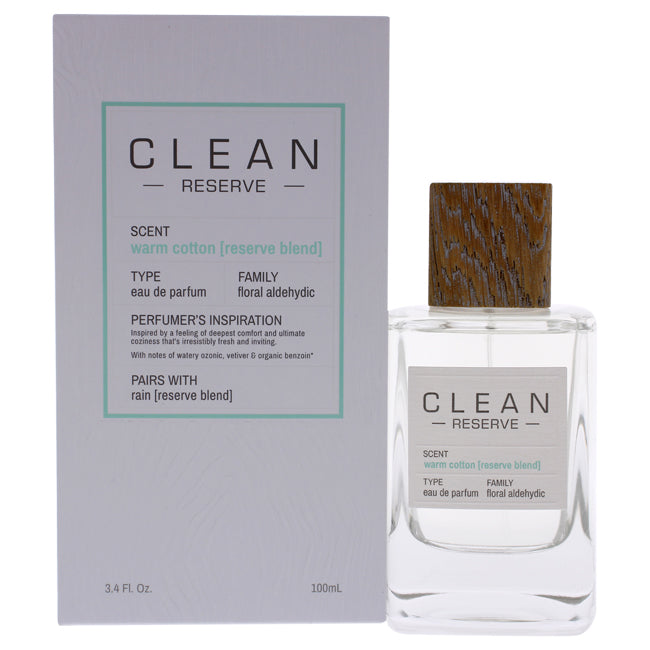 Reserve Warm Cotton von Clean für Unisex - Eau de Parfum Spray