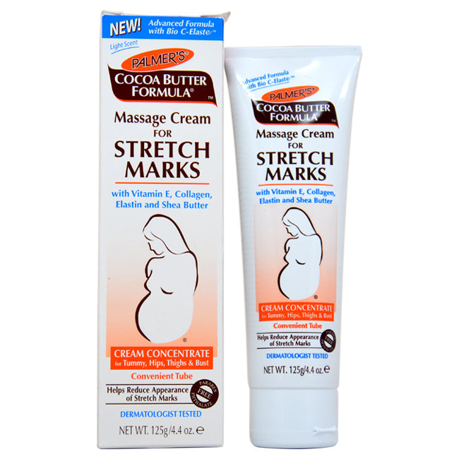 Massagecreme mit Kakaobutterformel gegen Dehnungsstreifen von Palmers für Unisex – 4,4 oz Creme