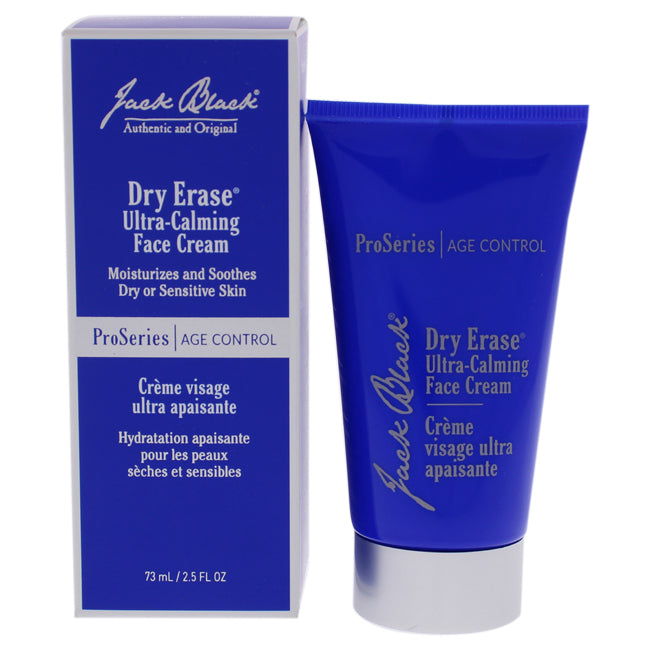 Dry Erase Ultra-Calming Face Cream von Jack Black für Männer - 2,5 oz Creme