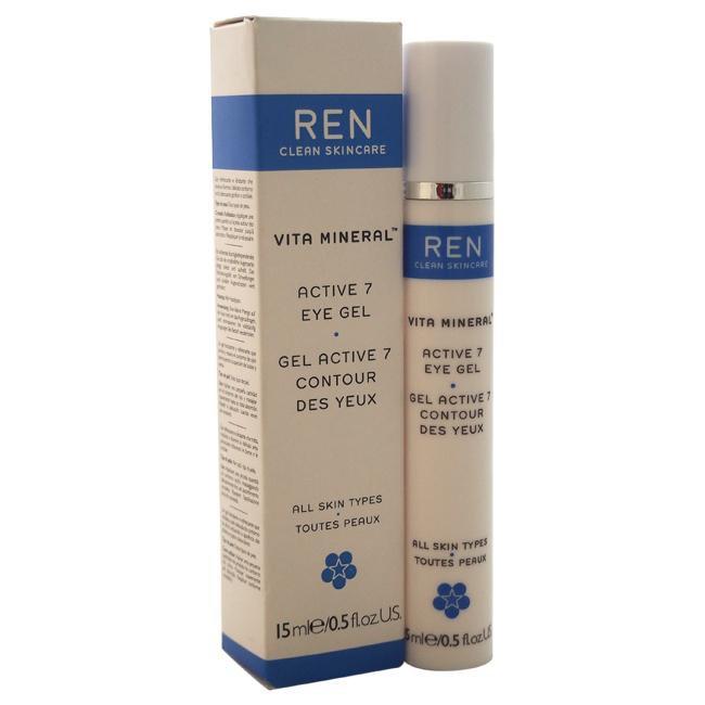 Vita Mineral Active 7 Augengel von REN für Unisex - 0,5 oz Augengel
