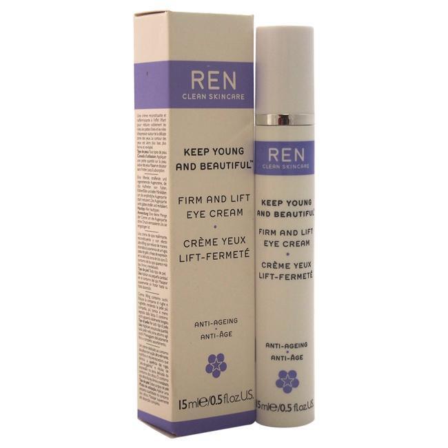 Keep Young and Beautiful Firm and Lift Augencreme von REN für Unisex - 0,5 oz Augencreme