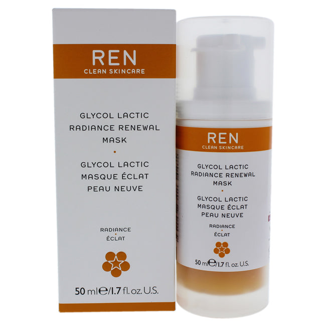Glycol Lactic Radiance Renewal Mask von REN für Unisex - 1,7 oz Maske