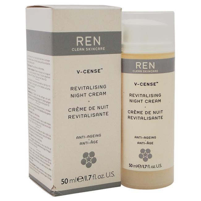 V-Cense Revitalisierende Nachtcreme von REN für Unisex - 1,7 oz Creme