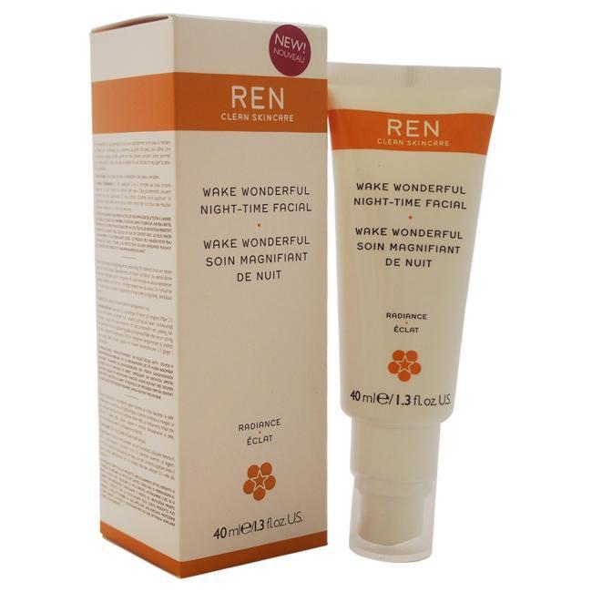 Wake Wonderful Night-Time Facial von REN für Unisex - 1,4 oz Behandlung