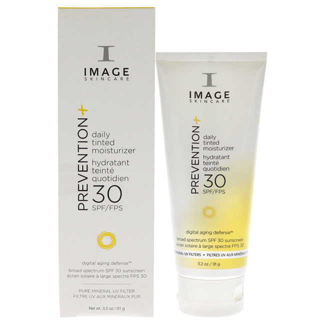 Prevention+ Daily Tinted Moisturizer SPF 30 von Image für Unisex – 3,2 oz Feuchtigkeitscreme