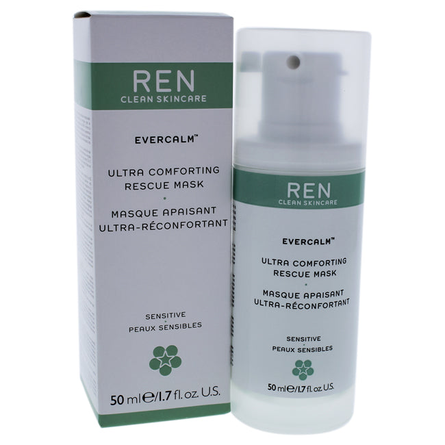 Evercalm Ultra Comforting Rescue Mask von REN für Unisex - 1,7 oz Maske