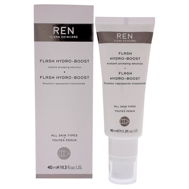 Flash Hydro-Boost Instant Plumping Emulsion von REN für Unisex - 1,3 oz Emulsion