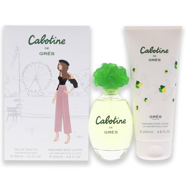 Cabotine von Parfums Gres für Damen - 2-teiliges Geschenkset