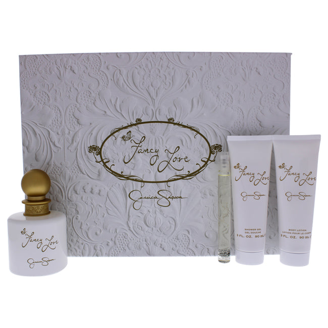 Fancy Love von Jessica Simpson für Damen - 4-teiliges Geschenkset