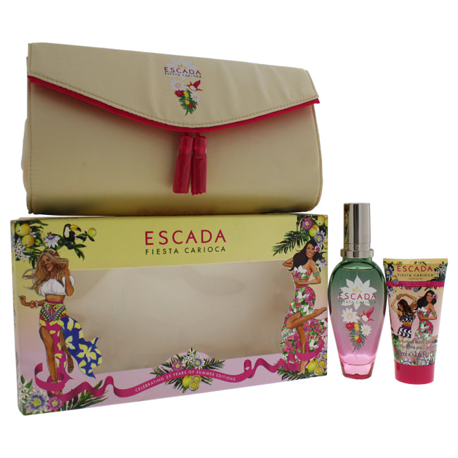 Fiesta Carioca von Escada für Damen – 3-teiliges Geschenkset
