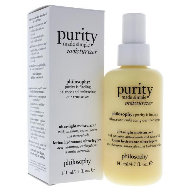 Purity Made Simple Ultra Light Moisturizer von Philosophy für Frauen - 4,7 oz Feuchtigkeitscreme