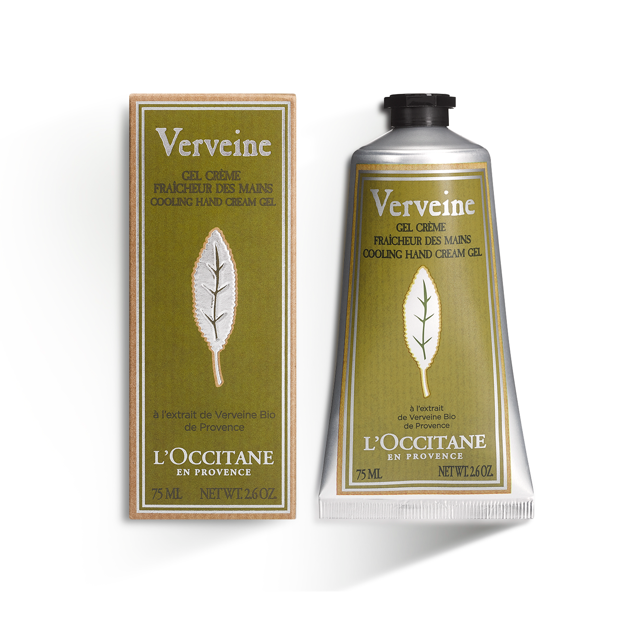 Verveine Kühlendes Handcreme-Gel von LOccitane für Unisex - 2,6 oz Handcreme