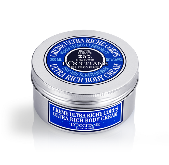 Shea Butter Ultra Rich Body Cream von LOccitane für Unisex - 6,9 oz Körpercreme